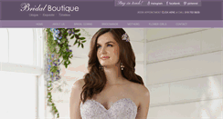 Desktop Screenshot of bridal-boutique.ca